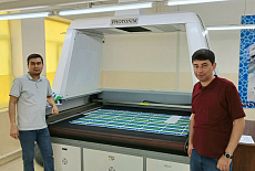 Инсталляция раскройщика Photonim P1812 Scan Pro в компании Alo Omad Rivoj