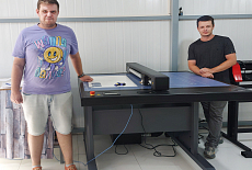 Плоттер VULCAN стал шестой нашей инсталляцией в компании Zvezda из Чирчика