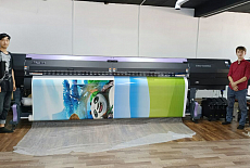 Уже второй Mimaki SWJ-320EA﻿ на фабрике натяжных потолков "The Tadjiev's"