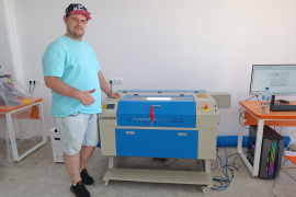 Запуск лазерного станка Photonim в столичном Центре Молодежных Инициатив