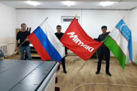Текстильный комплекс из Mimaki JV300 и TitanJet RTX4 установлен в Ташкенте