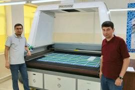 Инсталляция раскройщика Photonim P1812 Scan Pro в компании Alo Omad Rivoj