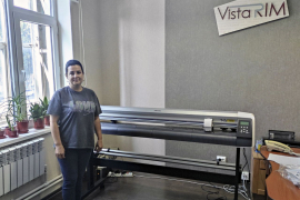Установка режущего плоттера Mimaki CG-130SRIII﻿ для РПК "Vista RIM" в Ташкенте