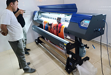 Еще один ARK-JET SOL 1600 установлен в компании PEDMASTER из Ташкента