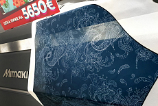 Платье из шифона силами принтера Mimaki TS55-1800 и каландра TitanJet RTX6 M