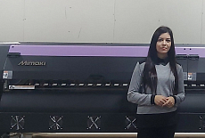 Компания "Евро потолки" из Ташкента обзавелась принтером Mimaki SWJ-320EA