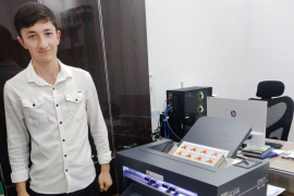 Режущий плоттер VULCAN SC-350﻿ установлен в типографии "DIGITAL IMAGE PRINT"