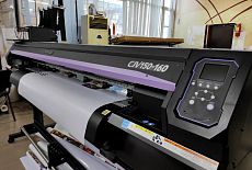 Очередная инсталляция японского широкоформатного принтера Mimaki в Ташкенте!