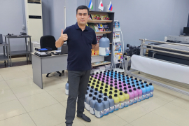 Альтернативные чернила из Германии для принтеров Mimaki SWJ-320EA