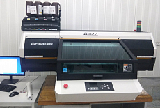 Запуск УФ-принтера Mimaki UJF-6042 MkII﻿﻿ в Ташкентском монетном дворе