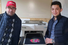 На текстильном предприятии "Orzu Texs" установлен футболочник TexJet echo2