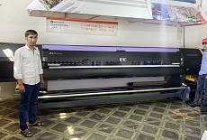 Крупная РПК Узбекистана "ART UNION" пополняется принтером Mimaki SWJ-320EA