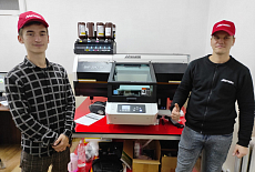 УФ-принтер Mimaki UJF-3042 MkII﻿ установлен в компании "Alo Omad Rivoj"