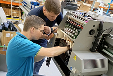 Очередная командировка в Москву и запуск планшетного УФ-гиганта Sprinter TC-F2132