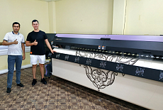 Mimaki SWJ-320EA установлен на одном из крупнейших предприятий Республики