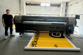 Трехметровый GongZheng GZM3202SG установлен в компании TRUCKS ELITE GROUP