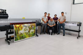 УФ-принтер Mimaki UJV100 и каттер CG-130SRIII﻿ дали старт рекламному производству