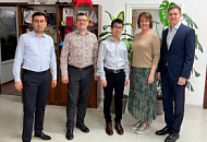 Четырёхсторонняя встреча с менеджером Mimaki Europe Кохеи Кобаяши