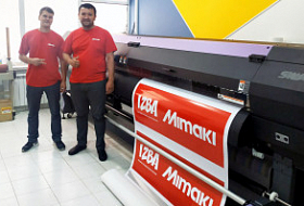 Широкоформатник Mimaki SWJ-320EA﻿ установлен в крупной РПК Узбекистана IZBA
