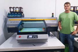 В Узбекистане запущен первый УФ-принтер Mimaki UJF-6042 MkII e!