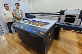 Первый в Узбекистане Sprinter DPP 1316E установлен в студии SINAN MODELING