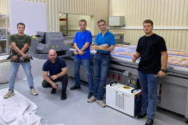 Очередная командировка в Москву и запуск планшетного УФ-гиганта Sprinter TC-F2132