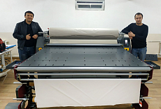 Текстильный комплекс из Mimaki JV300 и TitanJet RTX4 установлен в Ташкенте