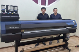 Запуск текстильного принтера Mimaki TS100 в "LUSSO FASHION TEXTILE"