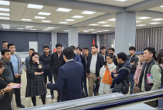 Принимаем гостей из института текстильной и легкой промышленности