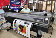 Доступный и технологичный японский принтер Mimaki JV100 в нашем шоуруме!
