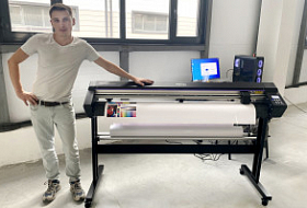 Инсталляция Mimaki CG-130AR в РПК "Люди и Цифры" (Ташкент)