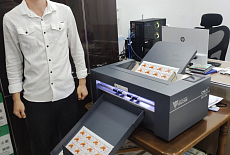 Режущий плоттер VULCAN SC-350﻿ установлен в типографии "DIGITAL IMAGE PRINT"