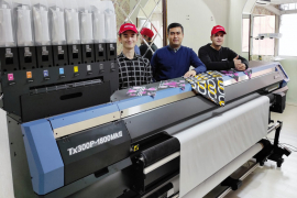 Ташкентский Дом моды AN-NISA выбирает оборудование Mimaki и TitanJet