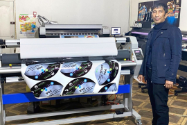 Широкоформатный ламинатор MEFU MF1700-M1 Pro﻿ установлен в РПК ART UNION