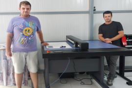 Плоттер VULCAN стал шестой нашей инсталляцией в компании Zvezda из Чирчика