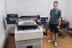 УФ-принтер Sprinter DPP A1E дал старт сувенирному производству в Ташкенте