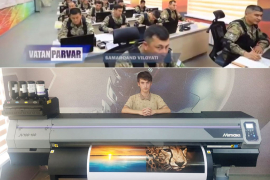 Mimaki JV100﻿ установлен в современном IT-парке в Самарканде