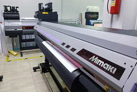 УФ-принтер Mimaki UJV100 стал уже 15-й единицей нашего оборудования в РПК IZBA