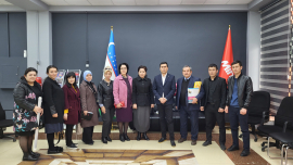 Принимаем гостей из института текстильной и легкой промышленности