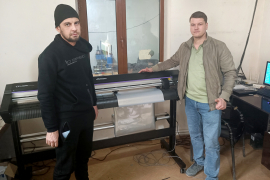 В Коканде установлен режущий плоттер Mimaki CG-130AR для резки термопленок