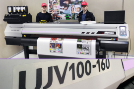 Второй японский УФ-принтер Mimaki UJV100 запущен в Узбекистане!