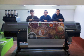 Очередной новейший экосольвентник Mimaki JV100-160! запущен в Намангане