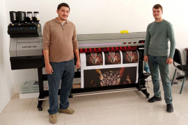 Революционный УФ-принтер Mimaki UJV100 наконец-то добрался до Узбекистана!