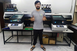 Запуск уже третьего планшетника Mimaki UJF на производстве "Art Cover"