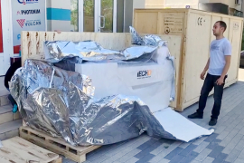 Принимаем новую технику для нашего демозала