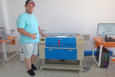 Запуск лазерного станка Photonim в столичном Центре Молодежных Инициатив