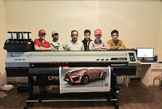 УФ-принтер Mimaki UJV100 просто взорвал рекламный рынок Узбекистана!