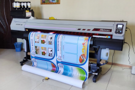 Инсталляция УФ-принтера Mimaki UJV100 в поселке Ханка Хорезмской области!