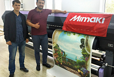 Компания "HAPPY HOME interiors" из Узбекистана выбирает Mimaki SWJ-320EA