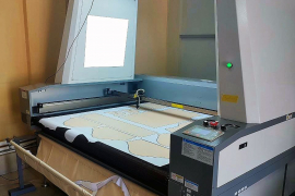 Лазерный раскройщик Photonim ﻿P1812 Scan Pro установлен в городе Чирчик